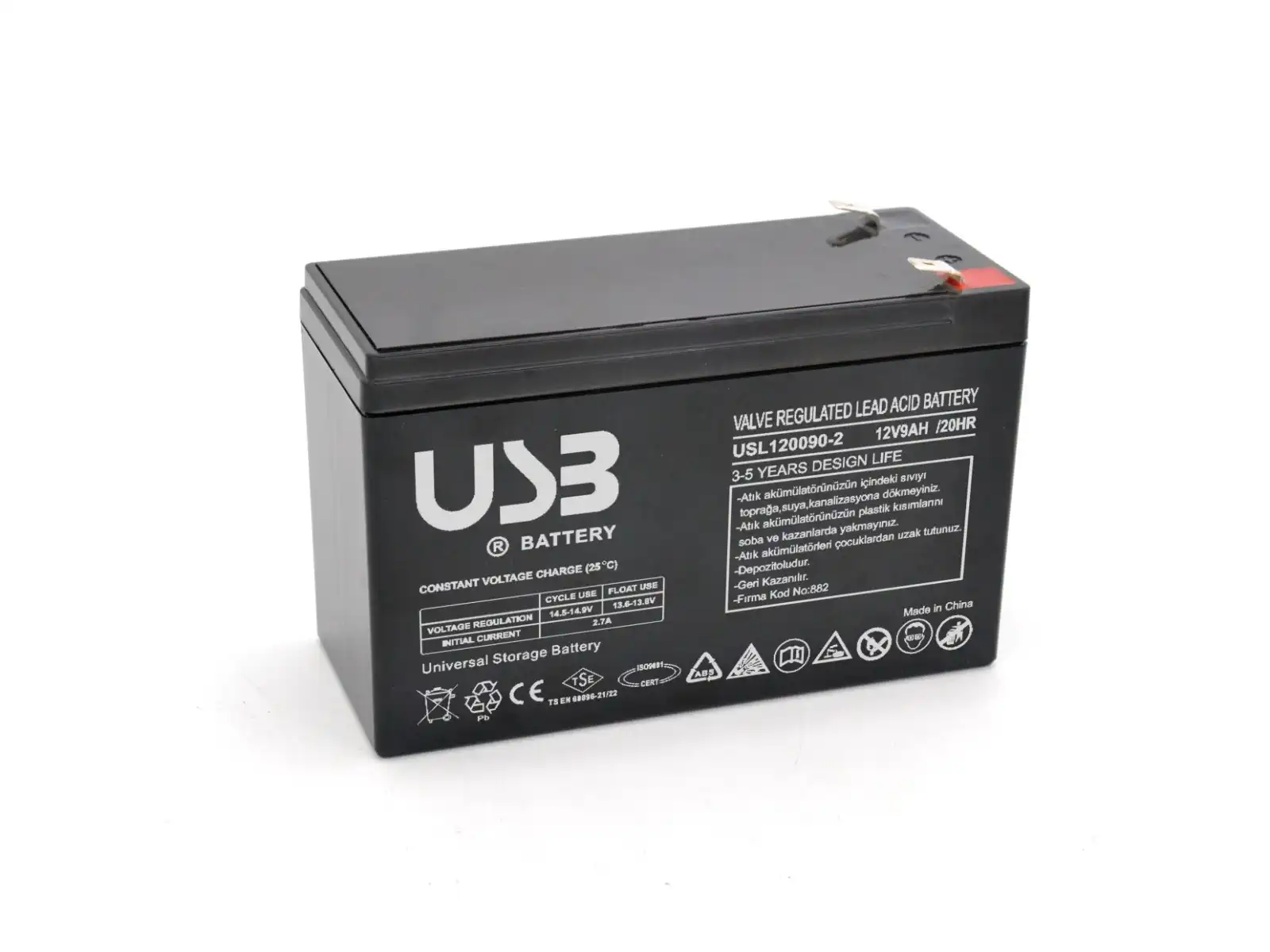 USL120090-2(12V9Ah)